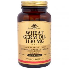 Solgar Wheat Germ Oil 1130 Mg Softgels 100